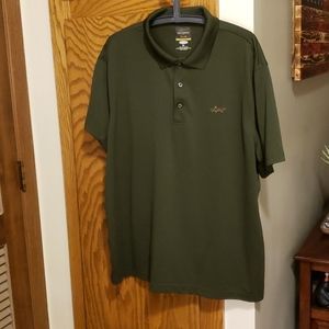 Greg Norman hunter green Polo,  men's size XL